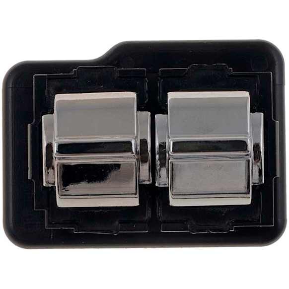 901-005 Front, Driver Side OE Solutions Series Window Switch Chrome