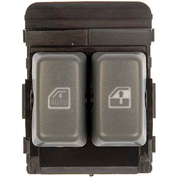 901-051 Front, Driver Side OE Solutions Series Window Switch Gray