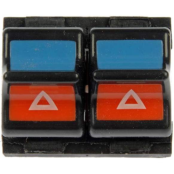 901-305 Front, Driver Side OE Solutions Series Window Switch Blue and Red