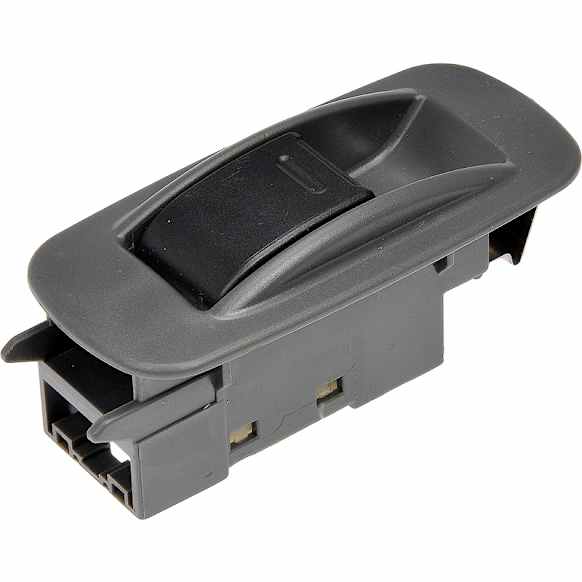 901-354 Rear, Driver or Passenger Side OE Solutions Series Window Switch Black 1 Button