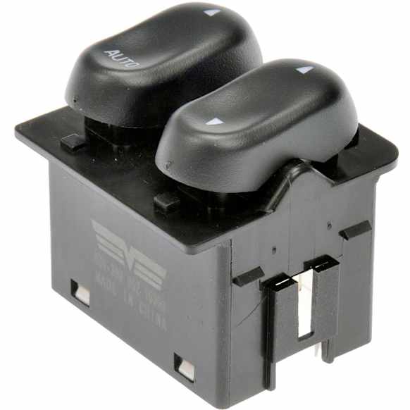 1997 Ford F-150 - Front, Driver Side Window Switch, Black, 2 Buttons, OE Solutions Series