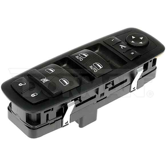 901-463 Front, Driver Side OE Solutions Series Window Switch Black
