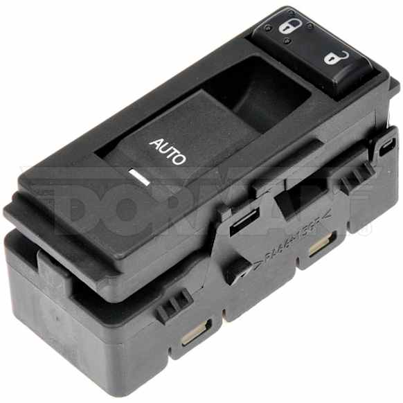 901-491 Front, Passenger Side OE Solutions Series Window Switch Black