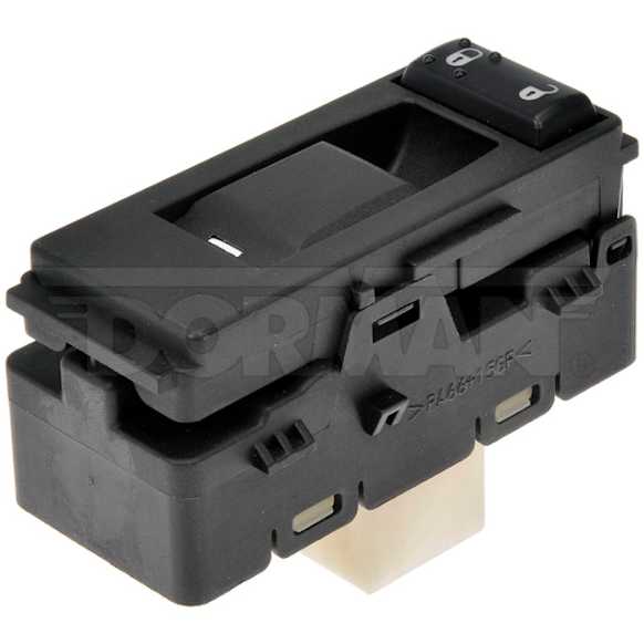 901-492 Front, Passenger Side OE Solutions Series Window Switch Black