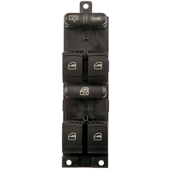 901-500 Front, Driver Side OE Solutions Series Window Switch Black