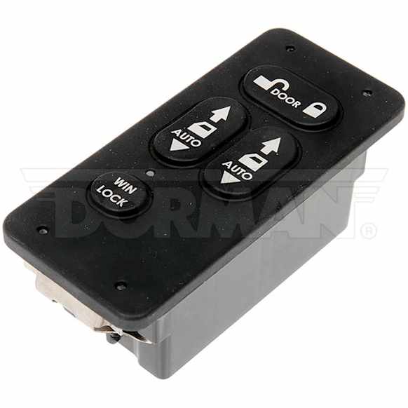 901-5104 Front, Driver Side HD Solutions Series Window Switch Black