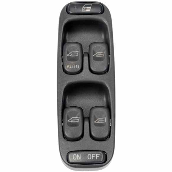 901-550 Front, Driver Side OE Solutions Series Window Switch Black 6 Buttons