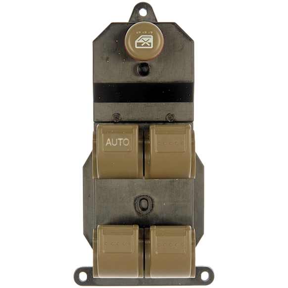 901-603 Front, Driver Side OE Solutions Series Window Switch Brown
