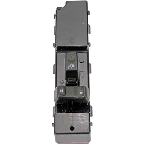 2004 Cadillac Escalade ESV - Front, Passenger Side Window Switch, With RPO Code DPF (Heated, Wide Load), Black, OE Solutions Series