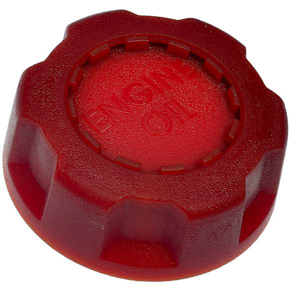 902-5504 HD Solutions Series Oil Filler Cap - Red, Plastic, Direct Fit, Sold individually