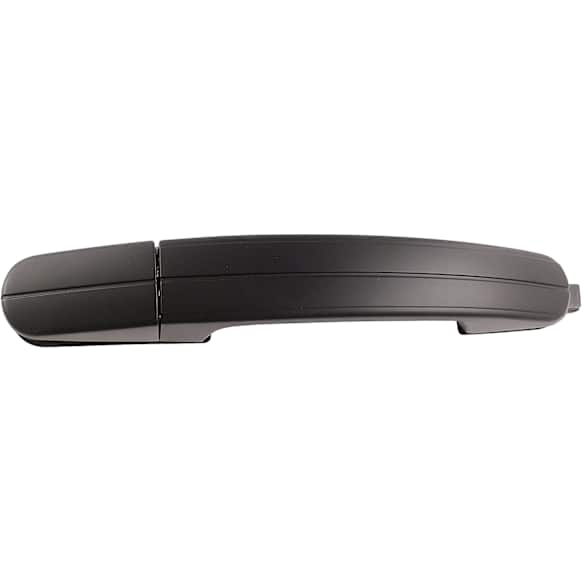 90735 Smooth Black Exterior Door Handle, Without Key Hole, Help Series