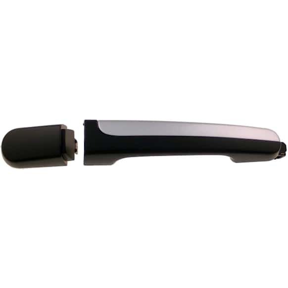 90780 Front, Passenger Side, or Rear Driver or Passenger Side Black Exterior Door Handle, Without Key Hole, Help Series