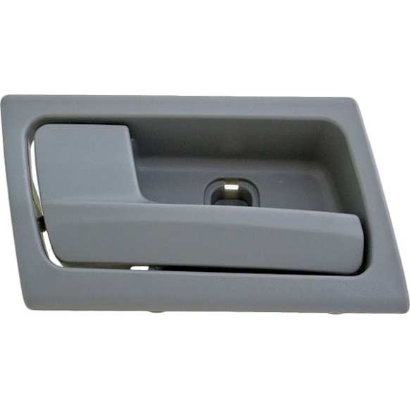 90869 Front Or Rear, Driver Side Gray Interior Door Handle, Without Door Lock Button, Help Series