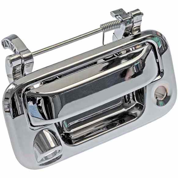91077 Help Series Tailgate Handle Bezel, Chrome Plastic