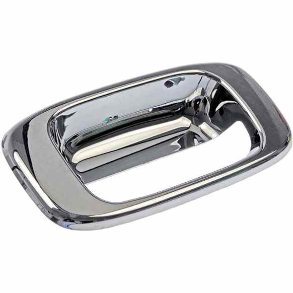 91134 Help Series Tailgate Handle Bezel, Chrome Plastic