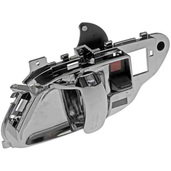 91183 Front Or Rear, Passenger Side Chrome Interior Door Handle, With Door Lock Button, Help Series