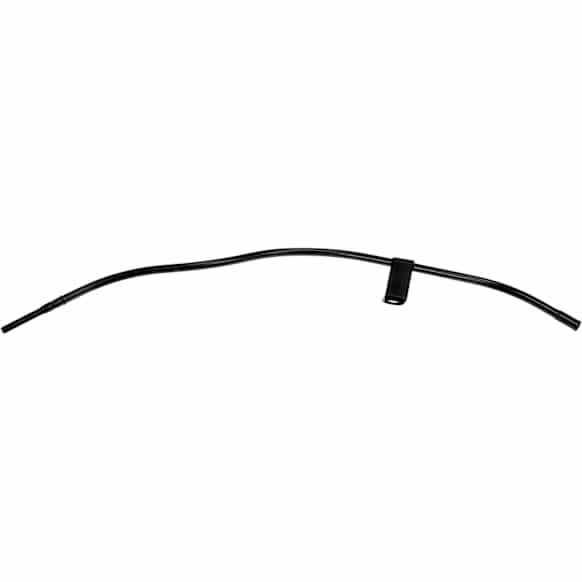 917-484 Help Series Oil Dipstick Tube - Black, Mild Steel, Direct Fit