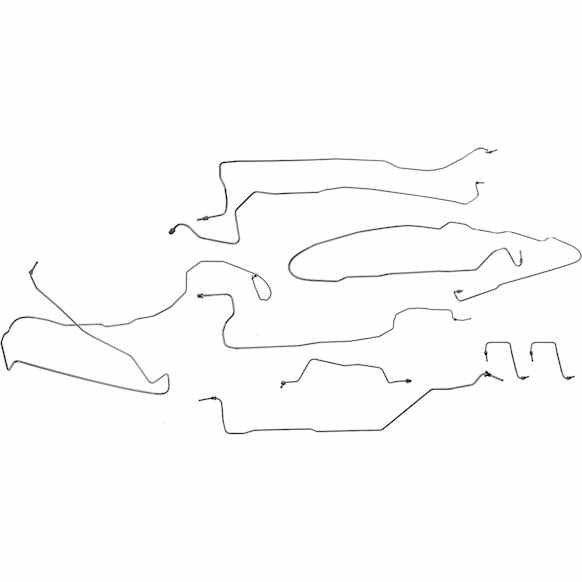 919-153 OE Solutions Series Brake Line, Stainless Steel