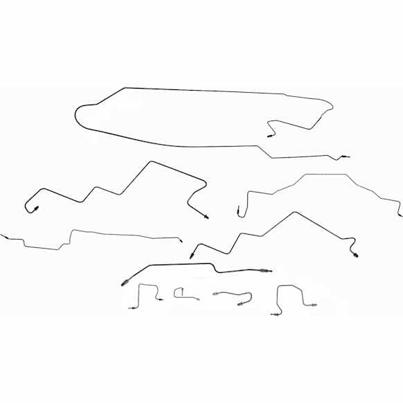 919-207 OE Solutions Series Brake Line, Stainless Steel