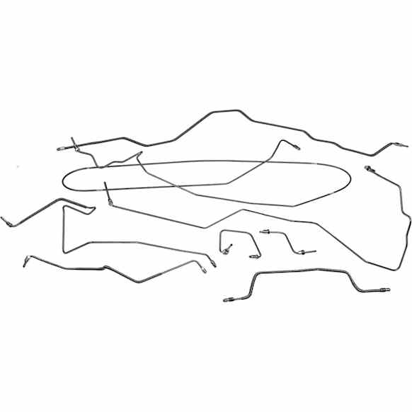 919-236 Direct Fit Brake Hydraulic Line Kit, Kit