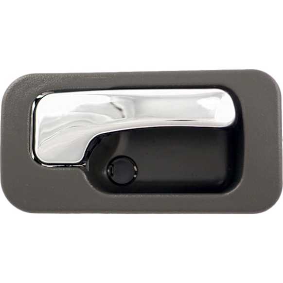 92442 Rear, Passenger Side Gray Interior Door Handle, Without Door Lock Button, Help Series