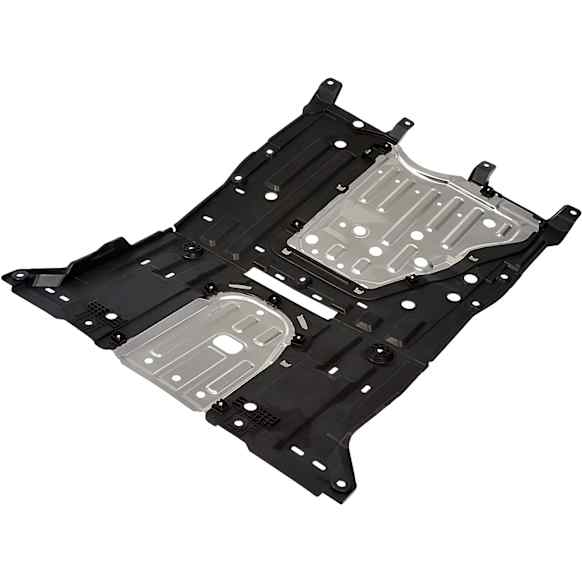 927-803 Front, Driver or Passenger Side, Center, Lower Engine Splash Shield, OE Solutions Series