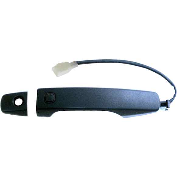 93023 Front, Driver Side Black Exterior Door Handle, With Key Hole, Help Series