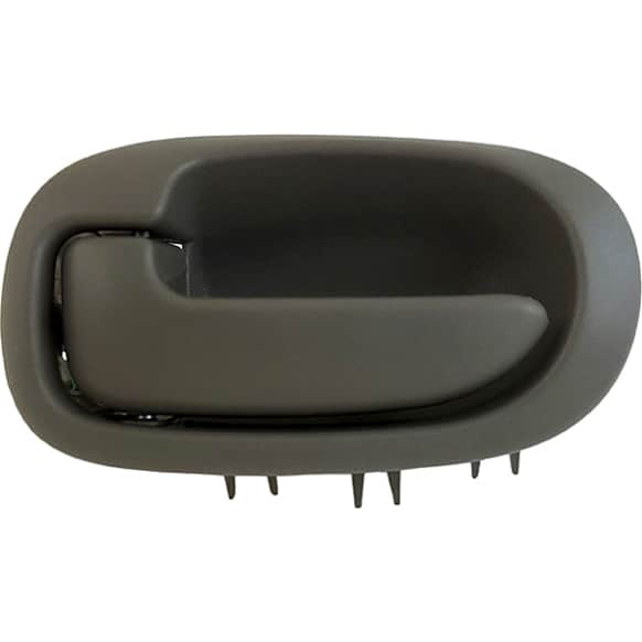 93281 Rear, Driver Side Gray Interior Door Handle, Without Door Lock Button, Sedan, Help Series