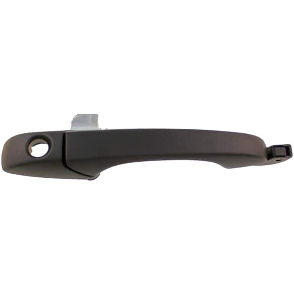 93396 Front, Passenger Side Smooth Black Exterior Door Handle, With Key Hole, Help Series