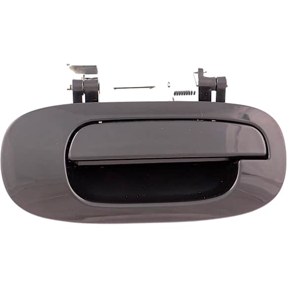 93474 Rear, Passenger Side Smooth Black Exterior Door Handle, Without Key Hole, Help Series