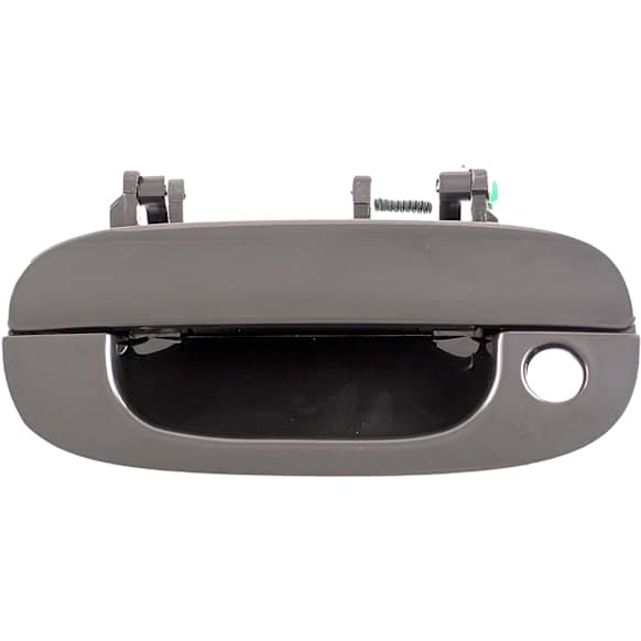 93509 Front, Driver Side Smooth Black Exterior Door Handle, With Key Hole, Help Series