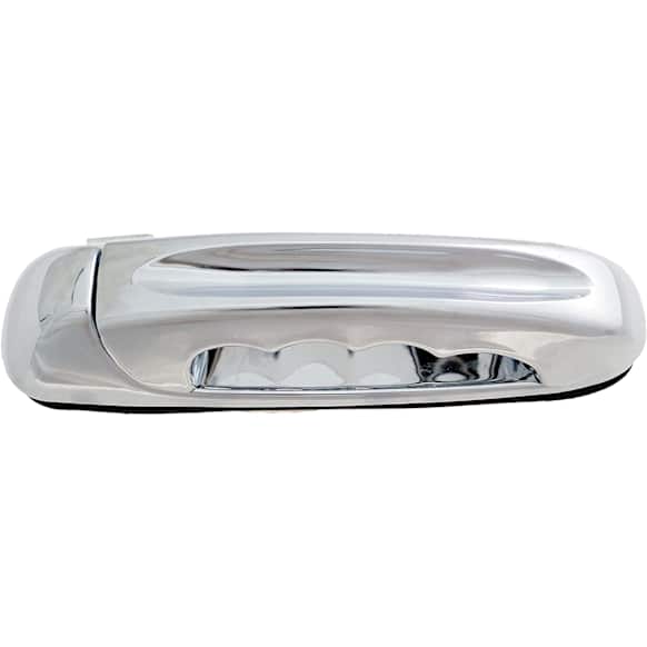 93525 Rear, Passenger Side Chrome Exterior Door Handle, Without Key Hole, Help Series