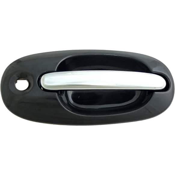 93594 Front, Passenger Side Chrome Exterior Door Handle, With Key Hole, Help Series