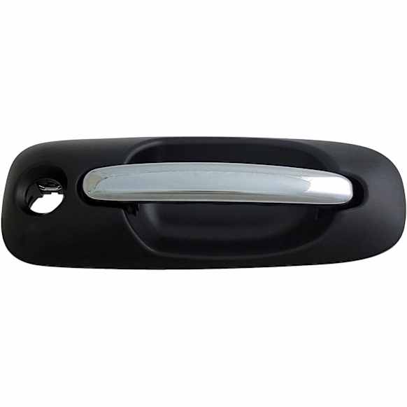 93610 Driver Side Black Exterior Door Handle, With Key Hole, Help Series