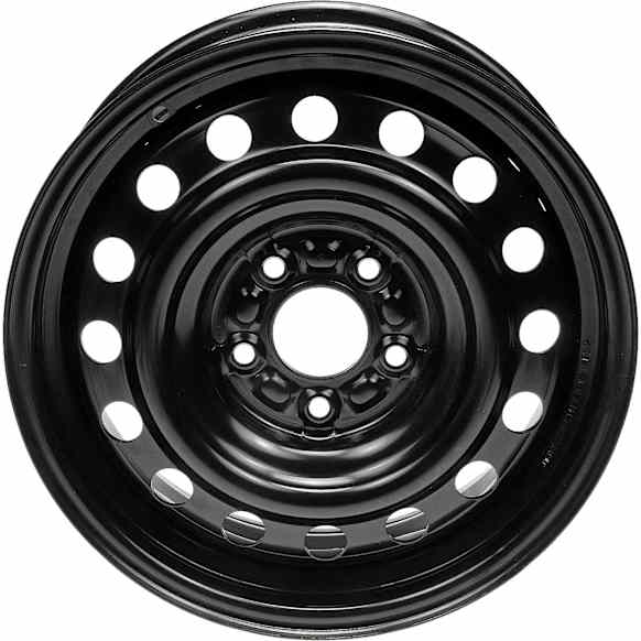 939-151 Black Wheel, 16 in. X 6.5 in.