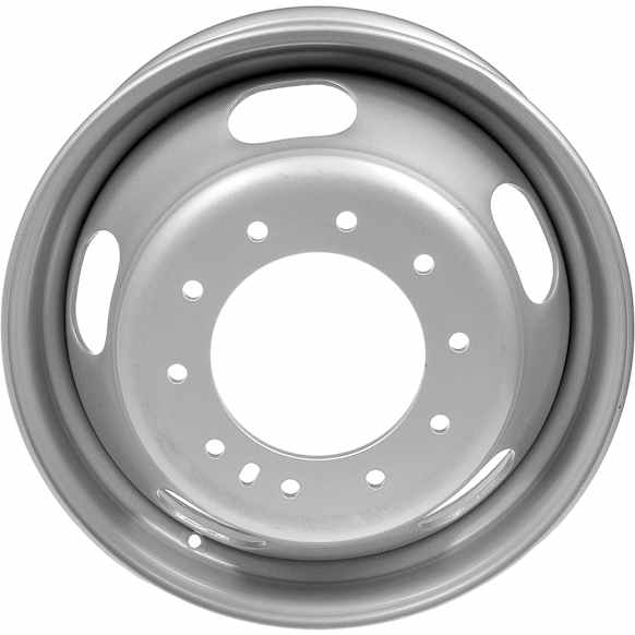 939-163 Steel Silver Wheel, 19.5 in. X 6 in., 10 x 225 mm Bolt Pattern