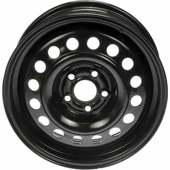 939-176 Steel Black Wheel, 15 in. X 6 in., 5 x 3.94 in. Bolt Pattern