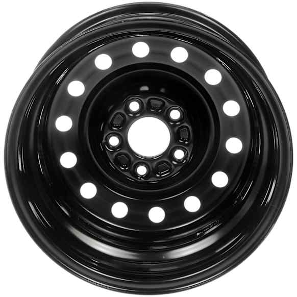 939-206 Steel Black Wheel, 15 in. X 6.8 in., 5 x 110 mm Bolt Pattern