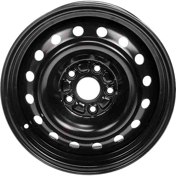 939-240 Steel Black Wheel, 16 in. X 6.5 in., 5 x 114.3 mm Bolt Pattern