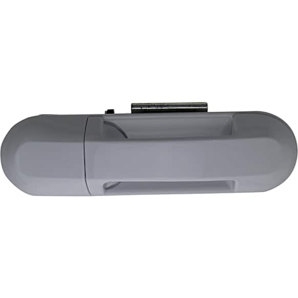 93937 Rear, Passenger Side White Exterior Door Handle, Without Key Hole, Help Series