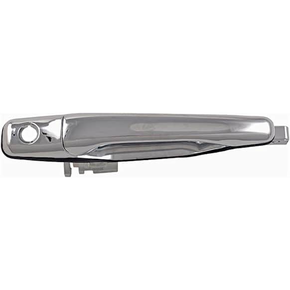 94018 Front, Driver Side Chrome Exterior Door Handle, Without Key Hole, Help Series