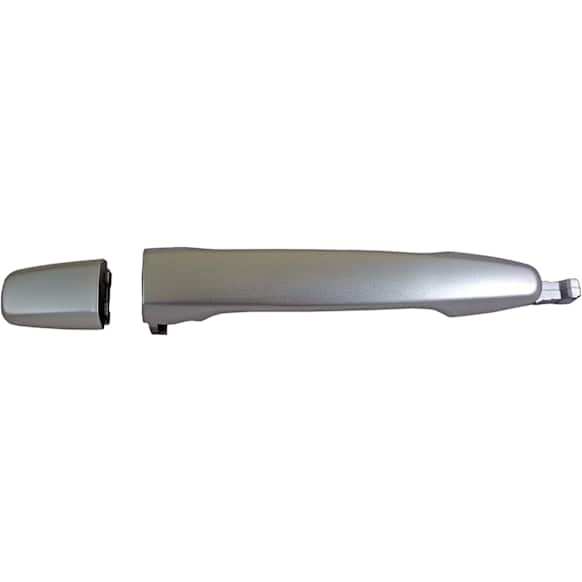 94052 Rear, Passenger Side Painted Silver Exterior Door Handle, Without Key Hole, Help Series