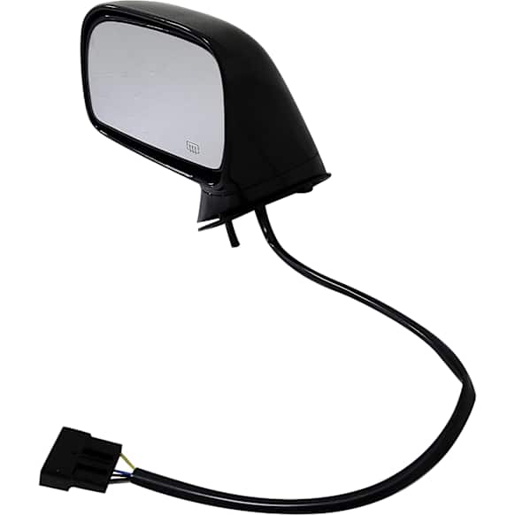 955-016 Driver Side Mirror, Power Adjust, Heated, Manual Folding, Black, No Signal Light, No Memory, No Puddle Light, No Auto-Dim, No Blind Spot Feature