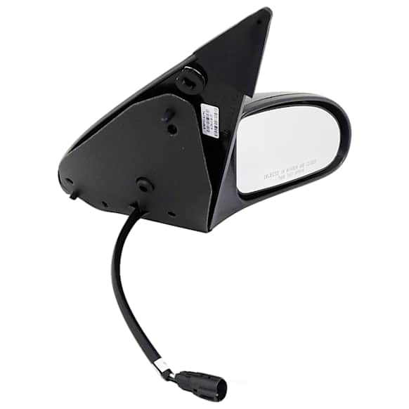 955-021 Passenger Side Mirror, Power Adjust, Non-Heated, Non-Folding, Black, No Signal Light, No Memory, No Puddle Light, No Auto-Dim, No Blind Spot Feature
