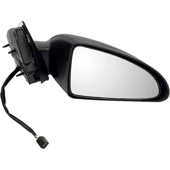 955-1352 Passenger Side Mirror, Power Adjust, Non-Heated, Power Folding, Black, No Signal Light, No Memory, No Puddle Light, No Auto-Dim, No Blind Spot Feature