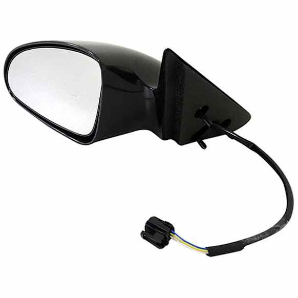 955-1359 Driver Side Mirror, Power Adjust, Non-Heated, Non-Folding, Black, No Signal Light, No Memory, No Puddle Light, No Auto-Dim, No Blind Spot Feature
