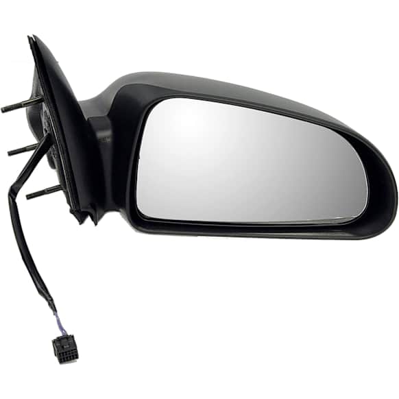 2006 Mitsubishi Raider - Passenger Side Mirror, Power Adjust, Non-Heated, Black, Non-Folding, No Signal Light, No Blind Spot Feature, No Memory, No Puddle Light, No Auto-Dim