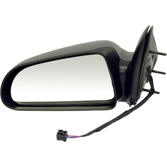 2008 Mitsubishi Raider - Driver Side Mirror, Power Adjust, Non-Heated, Black, Non-Folding, No Signal Light, No Blind Spot Feature, No Memory, No Puddle Light, No Auto-Dim