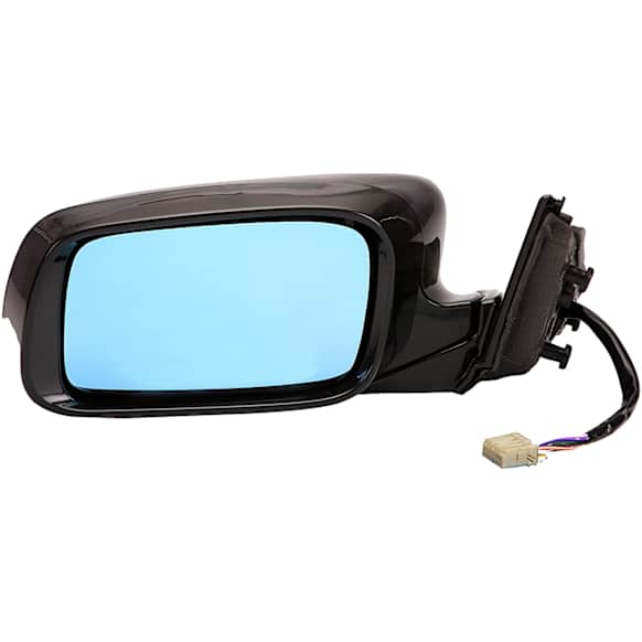 2009 Acura TL - Driver Side Mirror, Power Adjust, Heated, Black, Power Folding, In-housing Signal Light, With Memory, No Auto-Dim