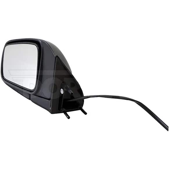 955-176 Driver Side Mirror, Power Adjust, Non-Heated, Power Folding, Black, No Signal Light, No Memory, No Puddle Light, No Auto-Dim, No Blind Spot Feature
